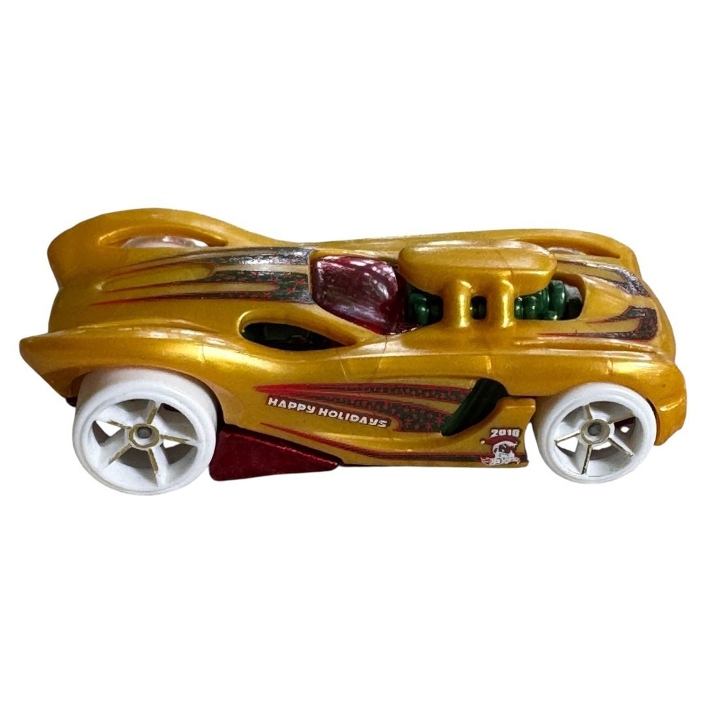 Mattel Hot Wheels 16 Angels Gold Loose Car Malaysia Base 2003 euc